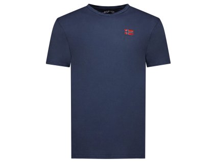 Geographical Norway Jactus Navy (farba Tmavomodrá, veľkosť XXL, materiál 100% Bavlna)