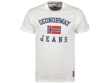 Geo Norway Jadsen White (farba Biela, veľkosť S, materiál Bavlna 100%)