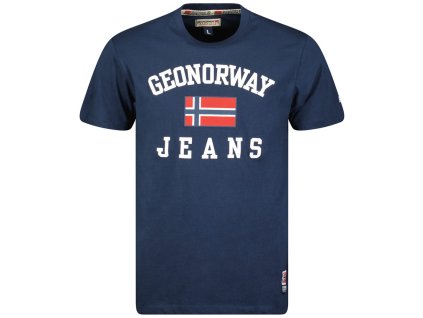 Geo Norway Jadsen Navy (farba Tmavomodrá, veľkosť S, materiál Bavlna 100%)