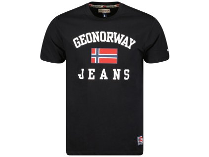 Geo Norway Jadsen Black (farba Čierna, veľkosť S, materiál Bavlna 100%)