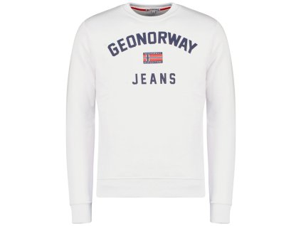 Geo Norway Gassier Biela (farba Biela, veľkosť S, materiál Bavlna 65%, Polyester 35%)
