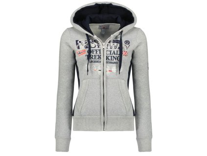 Geo Norway Gladys Sivá (farba pink, veľkosť XXL, materiál Bavlna 65%, Polyester 35%)