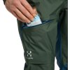 Nohavice Haglöfs Vassi TourGTX (farba zeleno-modrá, veľkosť XXL, materiál GORE-TEX Active)