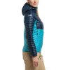 Bunda Haglöfs L.I.M Mimic Hood Modrá (farba modrá, veľkosť XS, materiál 100% recyklovaný PAD, 10D ultra ľahký, mini ripstopová štruktúra Výplň: Mimimc PLATINUM Graphene zmiešaný s recyklovaným PES,...)