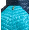 Bunda Haglöfs L.I.M Mimic Hood Modrá (farba modrá, veľkosť XS, materiál 100% recyklovaný PAD, 10D ultra ľahký, mini ripstopová štruktúra Výplň: Mimimc PLATINUM Graphene zmiešaný s recyklovaným PES,...)
