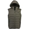 Geographical Norway - WarmUp Vest Men 039+BS - Dark Grey (farba Tmavosivá, veľkosť S, materiál 100% Polyester)