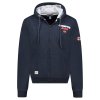 Geographical Norway Goupper Navy (farba Tmavomodrá, veľkosť 3XL, materiál 65% Bavlna, 35% Polyester)
