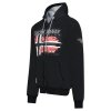 Geographical Norway Grusty Black (farba Čierna, veľkosť 3XL, materiál 65% Bavlna, 35% Polyester)