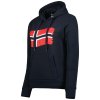 Geographical Norway Florence Modrá (farba Tmavomodrá, veľkosť XL, materiál 35% Polyester, 65% Bavlna)
