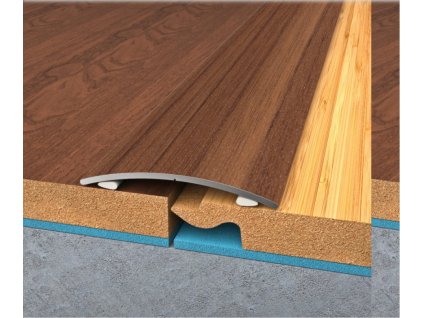 Bohemia profil přechodová lišta samolepící 30mm pvc fólie OŘECH 90cm