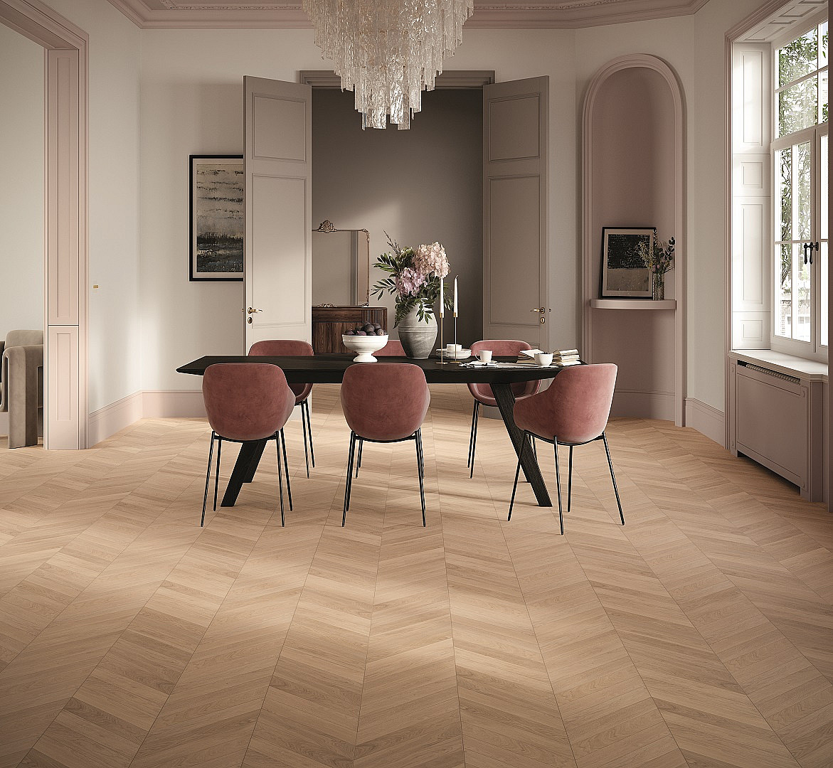 Francouzský vzor neboli chevron - král nadčasové elegance