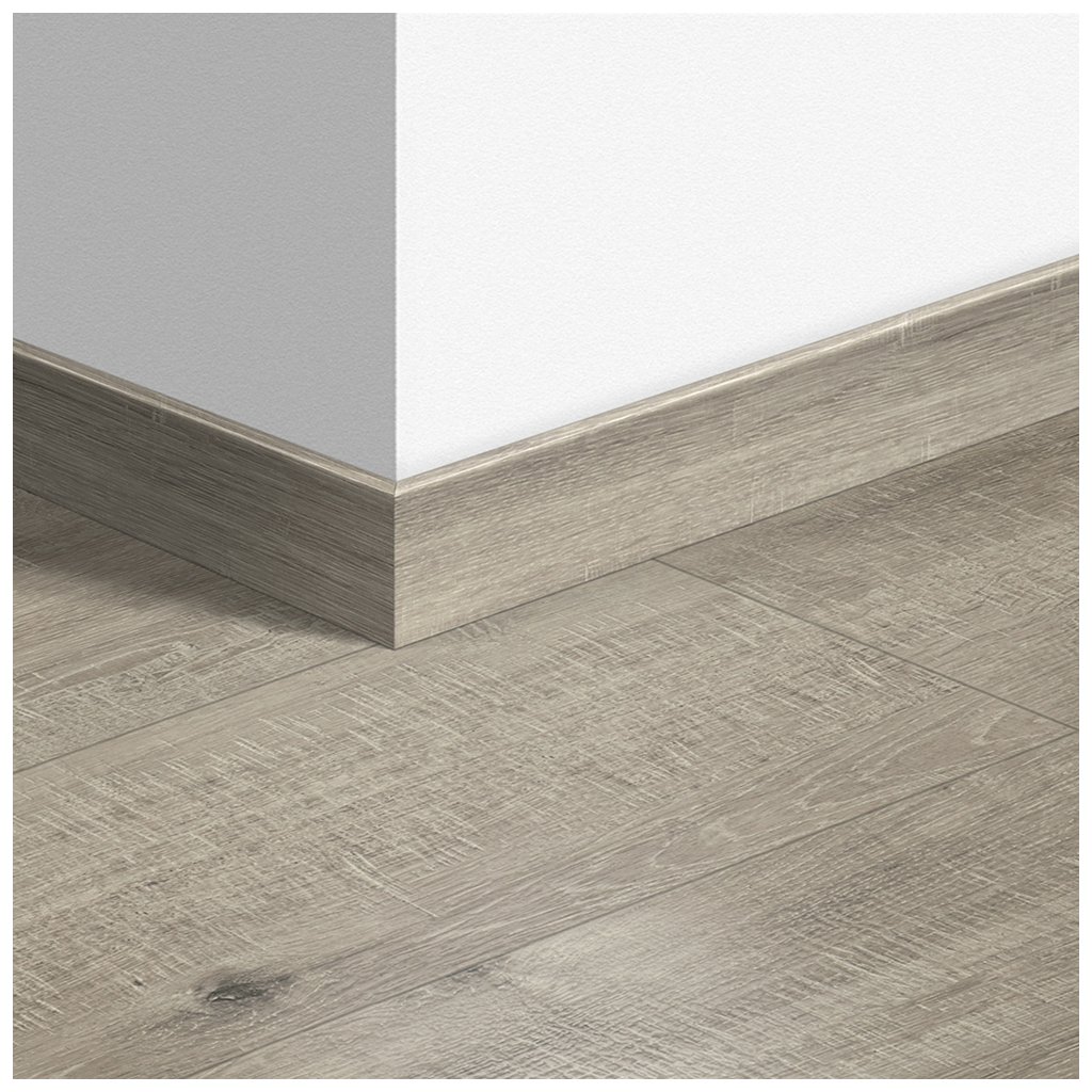 9160 soklova podlahova lista quick step standard dub sedy se zarezy po pile qssk01858
