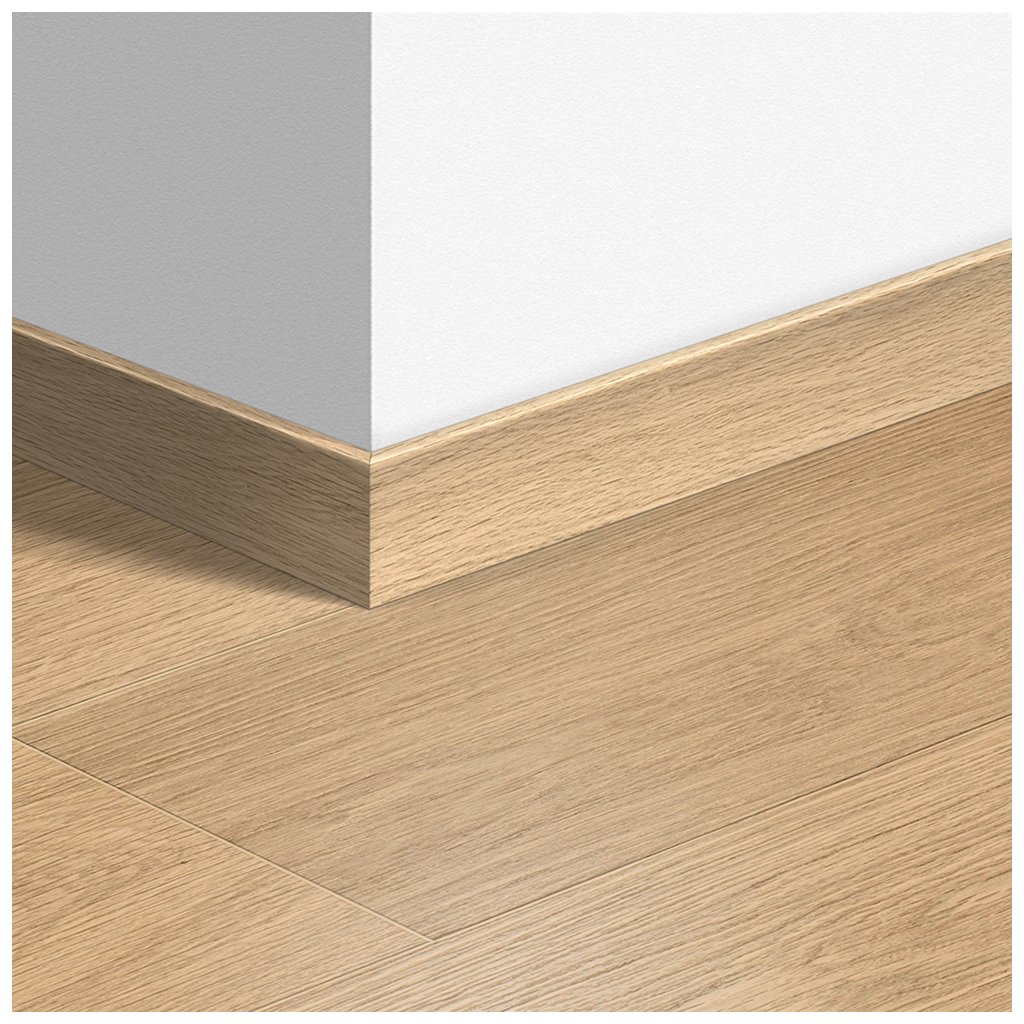 9151 soklova podlahova lista quick step standard dubova bila lakovana qssk01283