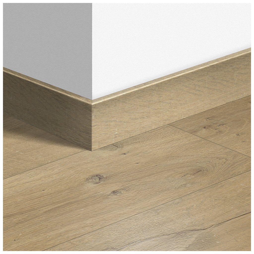 10015 soklova podlahova lista quick step wood dub jemny hneda qspskr01856