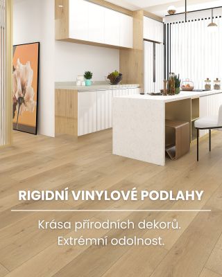 Rigidní vinylové podlahy aneb podlahy nové generace🆕 Se svojí vysokou odolností a širokou škálou dekorů jsou vodné do...