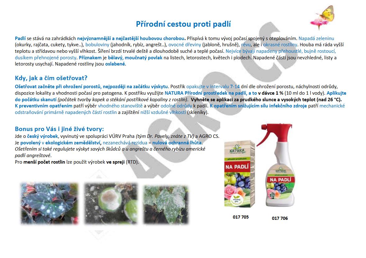 Vyzrajte na padlí přírodní cestou