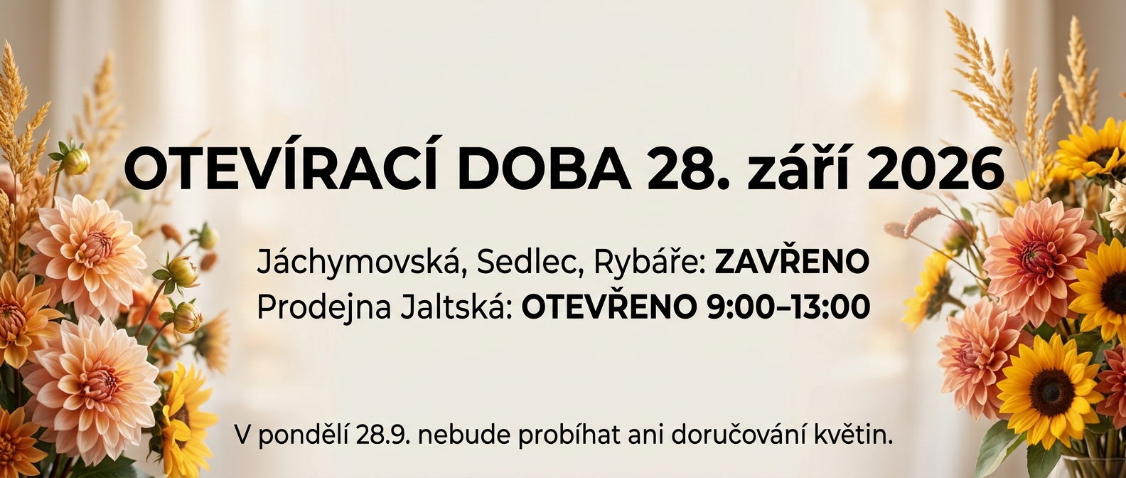28. 9. 2026 OTEVÍRACÍ DOBA