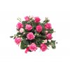 Flowerbox Amélie: růže, minkarafiáty, eucalyptus