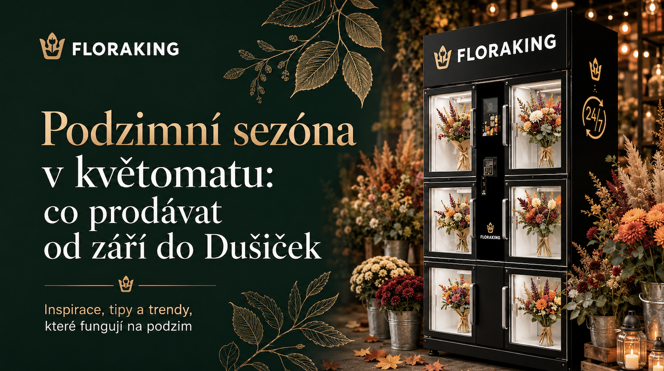 Podzimní sezóna v květomatu: co prodávat od září do Dušiček