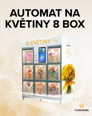 Každé místo je jiné. A právě proto máme více typů květinových automatů. 🌸 Model 8 box nabízí větší prostor pro krásné...