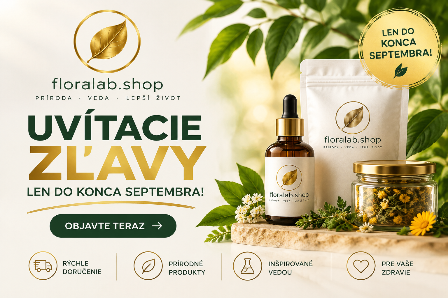 Zľavy do konca septembra
