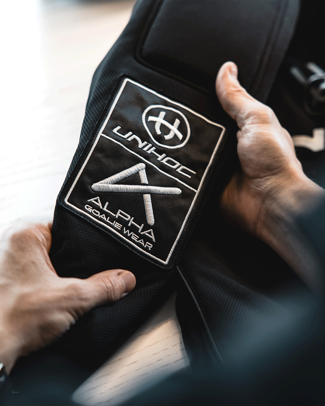 Dres Unihoc Alpha Evolab Black Silver
