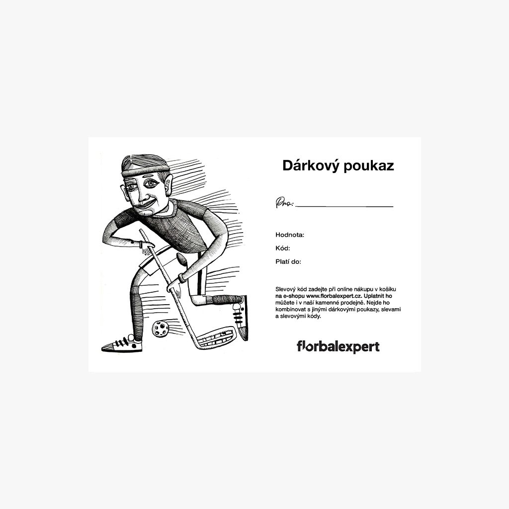 darkovy poukaz florbalista