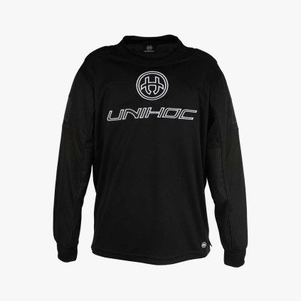 22240 Unihoc Goalie Sweater Inferno All Black