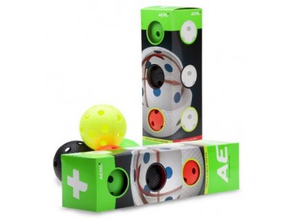Salming Aero Plus Ball Colour Mix 4-pack