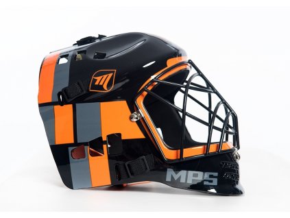 MPS Black/Ornage brankárska maska