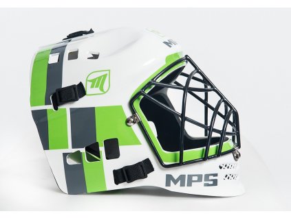 MPS White/Green Brankárska maska