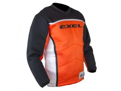 EXEL S60 brankársky dres orange/black JR