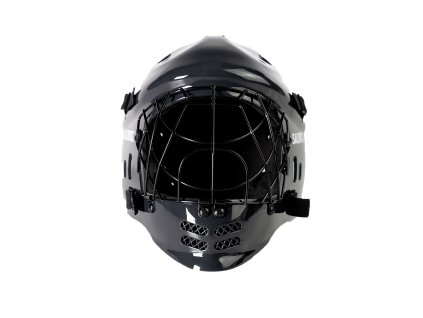 Salming black brankarska maska jr