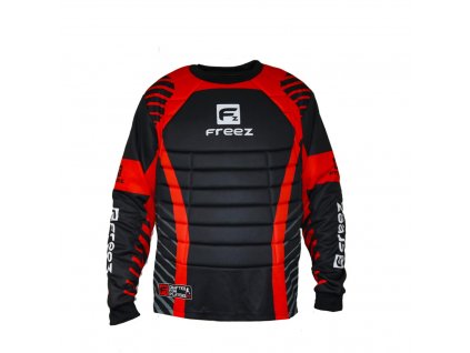 freez g 180 goalie shirt black