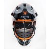 MPS Black/Ornage brankárska maska