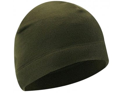 Pánská fleecová zimní čepice, zelená, univerzální velikost, 100% polyester