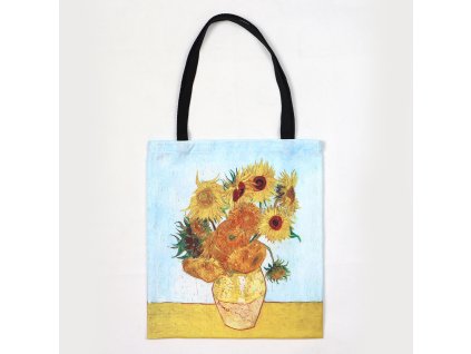 Plátěná taška přes rameno Vincent Van Gogh Slunečnice