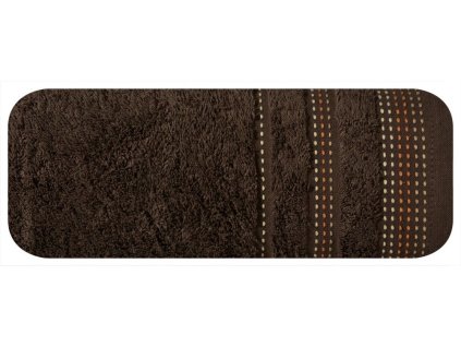 Ručník Pola 30x50 05 hnědé froté 500 g/m2 Eurofirany