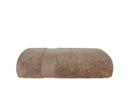 Módní ručník 50x100 béžový 550g/m2 s jednobarevným lemem z froté bavlny