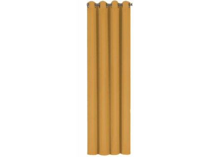 Zatemňovací závěs 135x260 blackout Dolce žlutý připravený na průchodky Léto 23