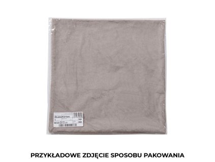 VELVI Dekorační povlak na polštář, 50x50cm, barva 011 tmavě modrá - šitý v Polsku VELVI0/POP/011/050050/1