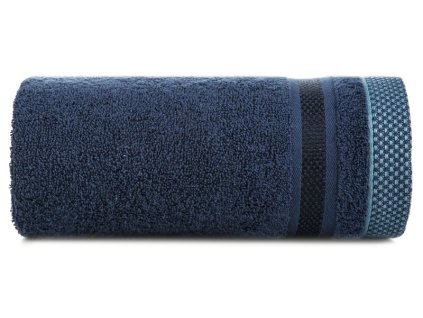 Ručník Abbie 70x140 navy blue 500 g/m2 bavlněné froté Eurofirany
