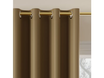 Zatemňovací závěs na průchodkách, šířka 140 cm x výška 250 cm, barva 834 khaki TD0015/ZGP/834/140250/1