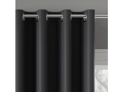 Zatemňovací závěs na průchodkách, šířka 140 cm x výška 250 cm, barva 205 tmavě šedá TD0015/ZGP/205/140250/1