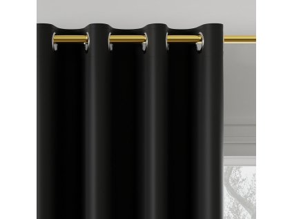 Zatemňovací závěs na průchodkách, šířka 140 cm x výška 250 cm, barva 846 černá TD0015/ZGP/846/140250/1