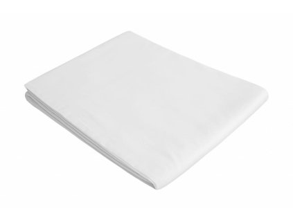 Hotelové prostěradlo 140x220 Standardní bílá jednobarevná bavlna I24