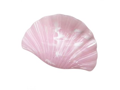 XL mramorová spona do vlasů SHELL 8,5 x 5,7 cm SP422