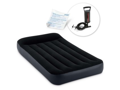 Nafukovací matrace INTEX 64141 191x99x25 cm s pístovou pumpou pro pohodlné spání