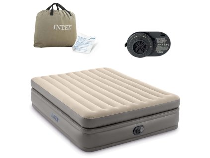 Nafukovací matrace s elektrickou pumpou 203x152x51 cm INTEX 64164ND - pohodlné spaní na cestách