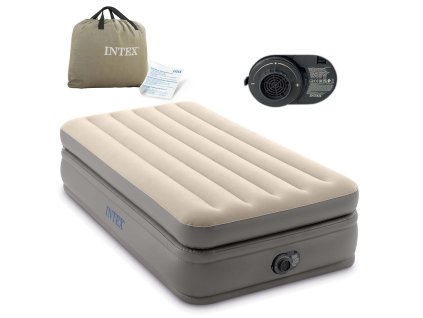 Nafukovací matrace INTEX 64162ND 191x99x51 cm s elektrickou pumpou pro pohodlné spaní a kempování